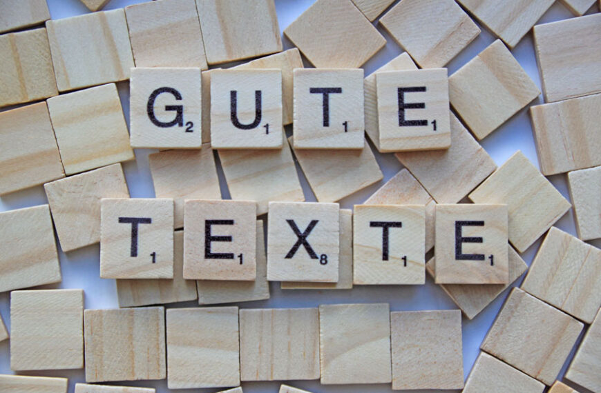 5 Tipps für gute Texte