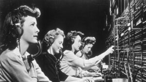 »Fräulein vom Amt«, Foto: Hulton Archive / Getty Images